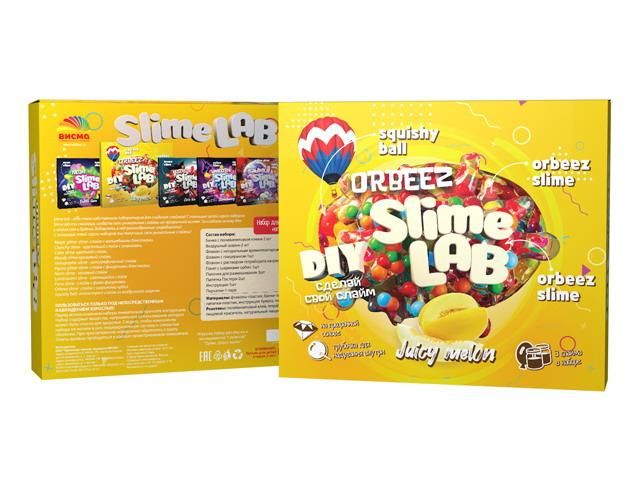 ВИСМА 520пл Набор для экспериментов ВИСМА Slime lab Орбис. Джуси мелон