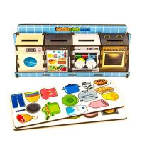 Woodlandtoys 133102 Развивающий набор Woodlandtoys Комодик Бытовая техника 22,5*5,5*9 см