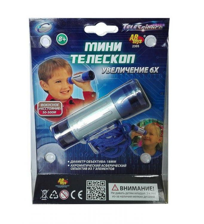 AB-toys 2305 Мини-телескоп с 6-кратным увеличением