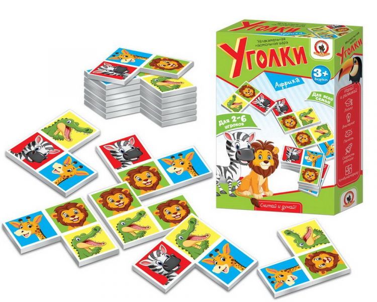 Русский Стиль 02040 Настольная игра Русский Стиль Уголки Африка