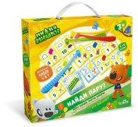 ORIGAMI 04879 Игра настольная 4 в 1. МиМиМишки. Найди пару. 58 предметов
