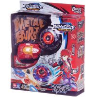 Junfa F6132/4 Игра настольная Junfa Волчок "Battle blade. Glacier Sword "Asda" с красной сердцевиной и красным пусковым устройством, 23х19х6 см