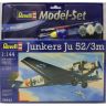 Revell 64843 Подарочный набор c моделью самолета Юнкерс JU52
