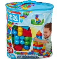 Mattel DCH55 Mega Bloks Конструктор First Builders для мальчиков, 60 деталей
