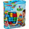 Mattel DCH55 Mega Bloks Конструктор First Builders для мальчиков, 60 деталей