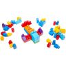 Mattel DCH55 Mega Bloks Конструктор First Builders для мальчиков, 60 деталей