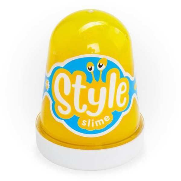 LORI Сл-013 STYLE SLIME "Желтый с ароматом банана", 130мл.