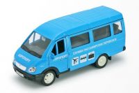 Welly 42387AAP Машинка Welly ГАЗель Аэропорт металлическая