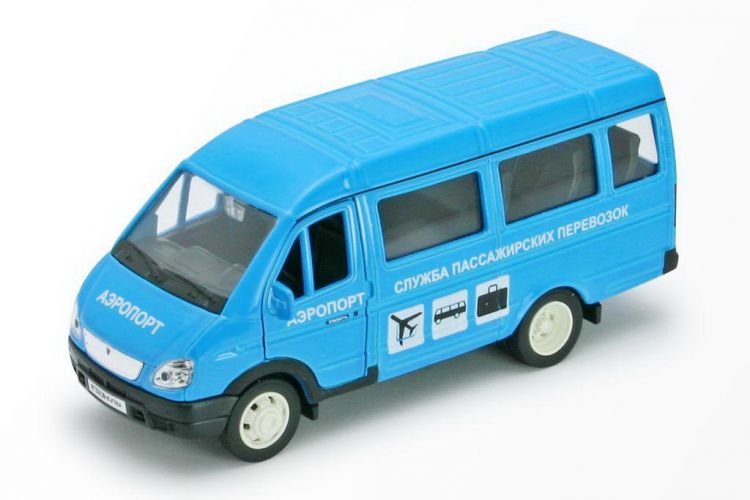 Welly 42387AAP Машинка Welly ГАЗель Аэропорт металлическая Welly 42387AAP Машинка Welly ГАЗель Аэропорт металлическая