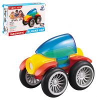 JUNFA 385j Tianlida Магнитный конструктор Машинка, 4 детали