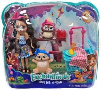 Mattel FCC64 Энчантималс Пикник на природе с медвежатами