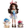 Mattel FCC64 Энчантималс Пикник на природе с медвежатами