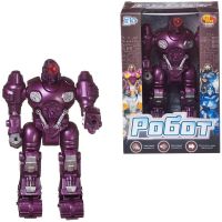 ABtoys (АБтойс) C-00133/фиолетовый Робот Abtoys фиолетовый, с эффектами, на батарейках