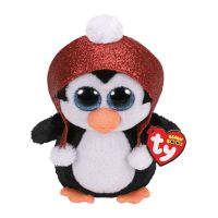 TY 36681 Beanie Boo's Мягкая игрушка Пингвин Gale, 15 см