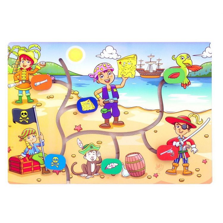 Мастер Игрушек IG0186 Развивающая игрушка Мастер Игрушек Лабиринт Дети-пираты Мастер Игрушек IG0186 Развивающая игрушка Мастер Игрушек Лабиринт Дети-пираты