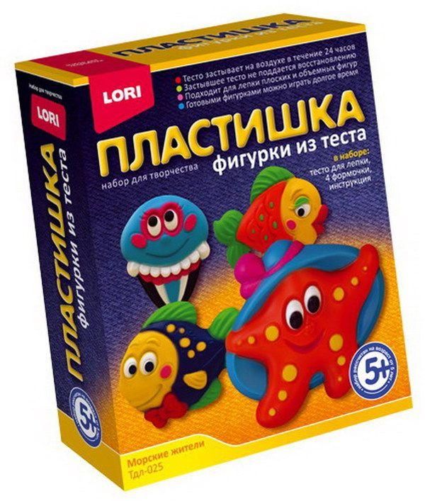 LORI Тдл-025 Пластишка Набор для творчества Фигурки из теста Морские жители