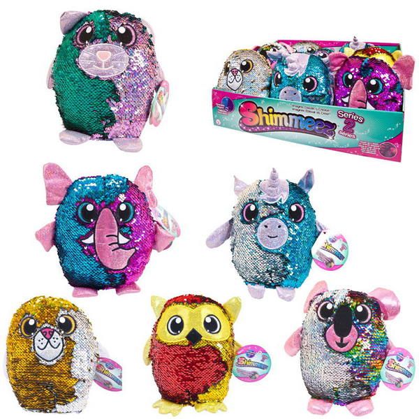 BEVERLY HILLS TEDDY BEAR SH01053/1 Shimmeez (Шиммиз) серия2, плюшевые фигурки животных в пайетках, 20 см, 12 шт в дисплее, ЦЕНА ЗА ШТУКУ BEVERLY HILLS TEDDY BEAR SH01053/1 Shimmeez (Шиммиз) серия2, плюшевые фигурки животных в пайетках, 20 см, 12 шт в дисплее, ЦЕНА ЗА ШТУКУ