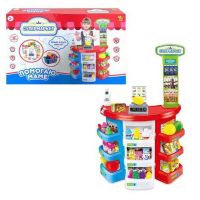 ABtoys PT-01330 Помогаю Маме Супермаркет, со световыми и звуковыми эффектами, 38 предметов