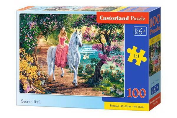 Castorland В-111114 Пазл Castorland Premium Тайные тропы 100 деталей