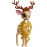 Mattel GYJ12 Энчантималс Кукла Королева Давиана и питомец Грасси, 20 см