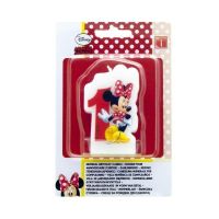 Procos 82920 Свечка "Минни Маус", цифра 1
