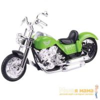 Motormax 76205 Коллекционная модель мотоцикла MX Series - Classic Bike, зеленая