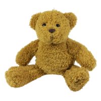 Мягкая игрушка Teddykompaniet плюшевый мишка Пелле 15 см, коричневый