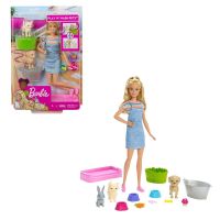 Mattel FXH11 Barbie® Кукла Барби Игровой набор Барби и домашние питомцы