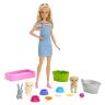 Mattel FXH11 Barbie® Кукла Барби Игровой набор Барби и домашние питомцы