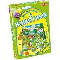 Tactic Games 40147 Настольная игра Учим животных