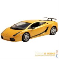 Motormax 73346 Коллекционная модель машины Laмborghini Gallardo Superleggera, 1:24, желтый металик