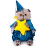 BUDI BASA Ks19-112 Мягкая игрушка Кот Басик Звездочет, 19 см