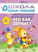 Книга. Школа Семи Гномов  Первый год обучения. Что как звучит?