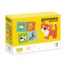 Dodo R300137 Игра настольная Домино "Животные", 28 фишек