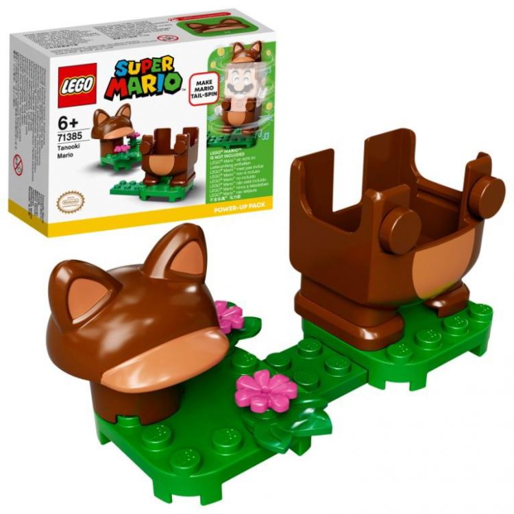 LEGO (Лего) 71385-L Конструктор LEGO Super Mario Набор усилений «Марио Тануки»