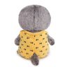 BUDI BASA BB-031 Мягкая игрушка Кот Басик BABY в желтом комбинезоне с рыбкой, 20 см