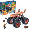 Mattel GVM26 Hot Wheels Конструктор Хот Вилс Mega Construx Монстр-трак Тайгер Шарк, 187 деталей