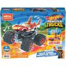 Mattel GVM26 Hot Wheels Конструктор Хот Вилс Mega Construx Монстр-трак Тайгер Шарк, 187 деталей