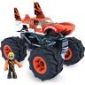 Mattel GVM26 Hot Wheels Конструктор Хот Вилс Mega Construx Монстр-трак Тайгер Шарк, 187 деталей