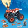 Mattel GVM26 Hot Wheels Конструктор Хот Вилс Mega Construx Монстр-трак Тайгер Шарк, 187 деталей