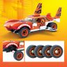 Mattel GVM26 Hot Wheels Конструктор Хот Вилс Mega Construx Монстр-трак Тайгер Шарк, 187 деталей
