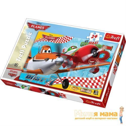 Trefl 14190 Пазл Макси Самолеты - Полет друзей, 24 детали