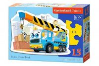 Castorland В-015108 Пазл Castorland Автокран 15 деталей