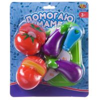 ABtoys (АБтойс) PT-01534 Игровой набор ABtoys Помогаю маме Продукты для резки на липучках 8 предметов