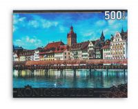 Konigspuzzle ГИК500-8307 Пазл Город Люцерн, Швейцария, 500 элементов