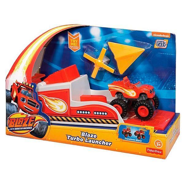 Fisher Price CGK15 Игровой набор "Вспыш и чудо-машинки" Вспыш с пусковым устройством
