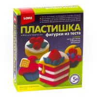 LORI Тдл-026 Пластишка Набор для творчества Фигурки из теста Вкусные пирожные