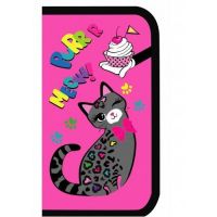 CENTRUM 90522 Пенал-книжка CENTRUM Мур-мяу, на молнии 19*11*1см.