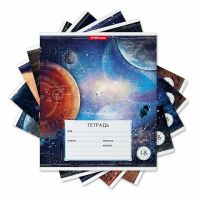ErichKrause 49201 Тетрадь в клетку, Космос, 18 листов