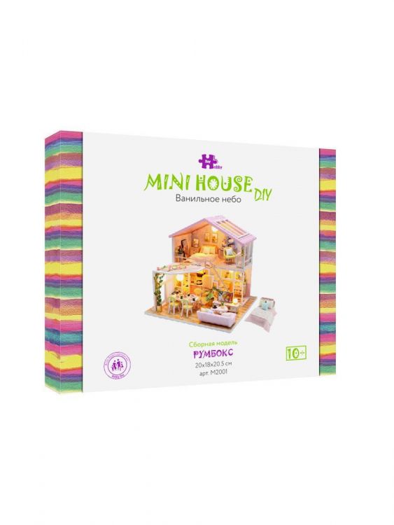 Hobby Day M2001 Сборная модель Hobby Day Румбокс Mini house Ванильное небо